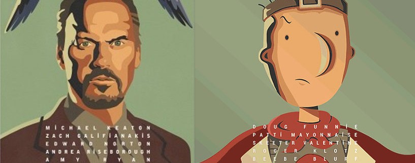 birdman 11 posters que parodian las películas nominadas a los Oscars